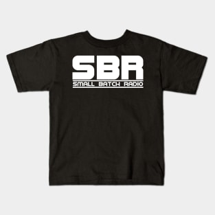 SMALL BATCH RADIO WHITE Kids T-Shirt